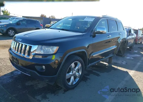 2012 Jeep Grand Cherokee Overland из США, поврежденный, VIN 1C4RJECG3CC281868